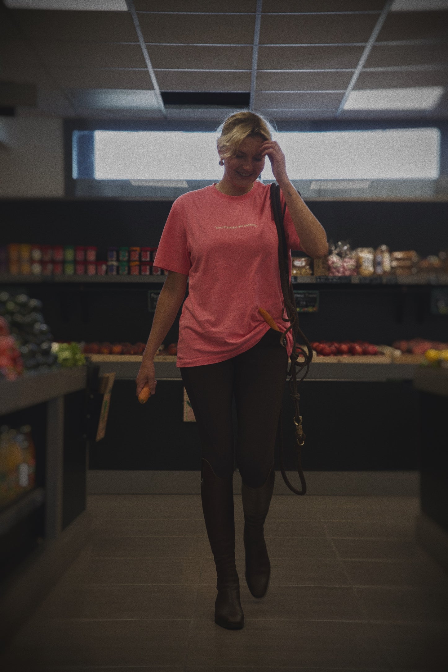 T-SHIRT PARFUMÉE AU PONEY