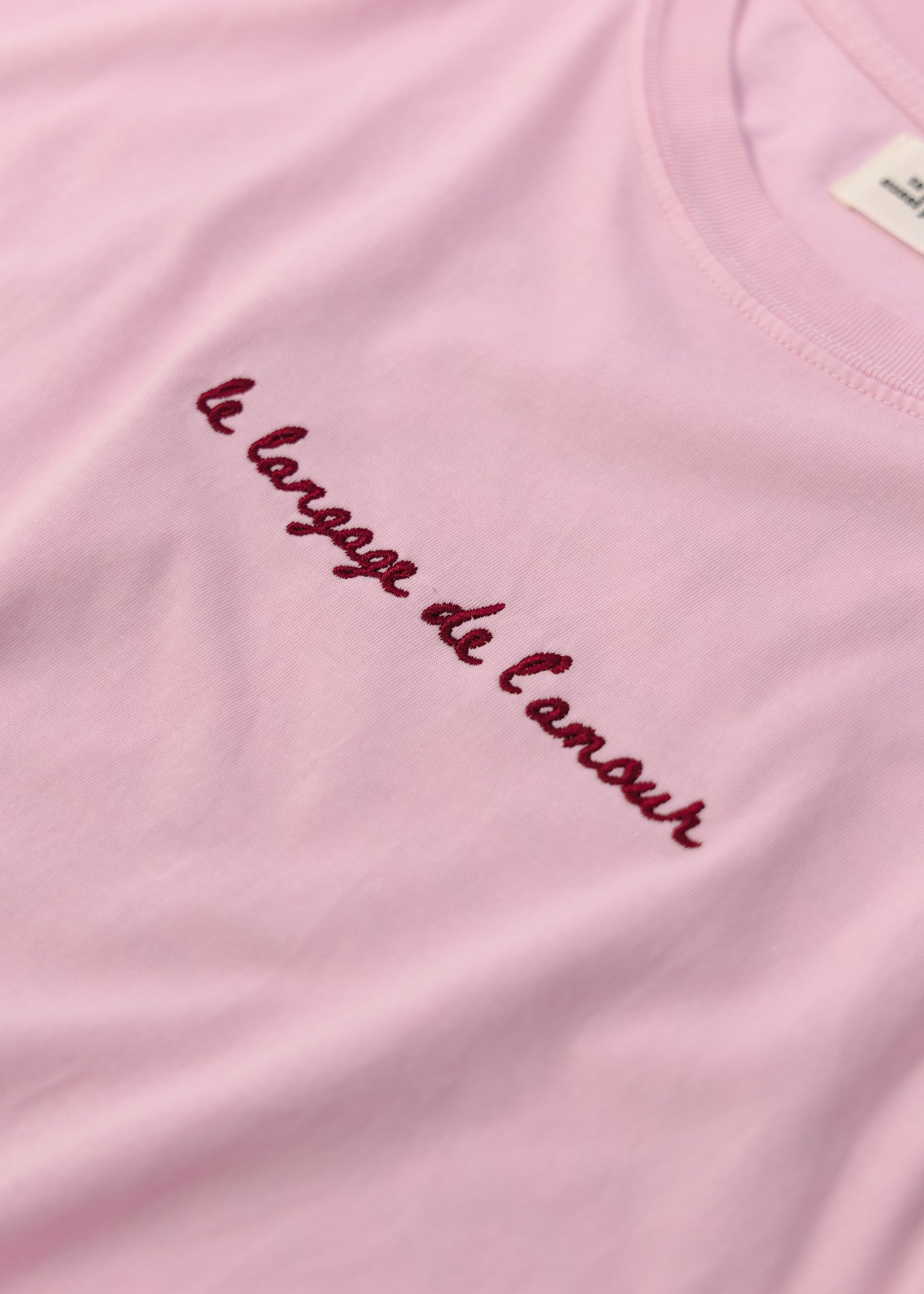 T-SHIRT LE LANGAGE DE L'AMOUR