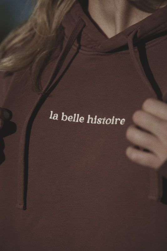 SWEAT À CAPUCHE LA BELLE HISTOIRE