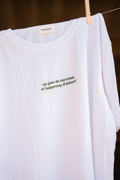T-SHIRT CAROTTES X AMOUR