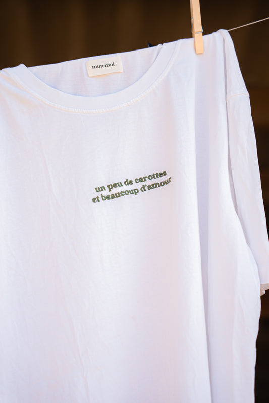 T-SHIRT CAROTTES X AMOUR