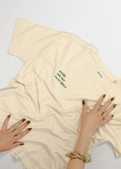 T-SHIRT BASÉE SUR DES FAITS RÉELS