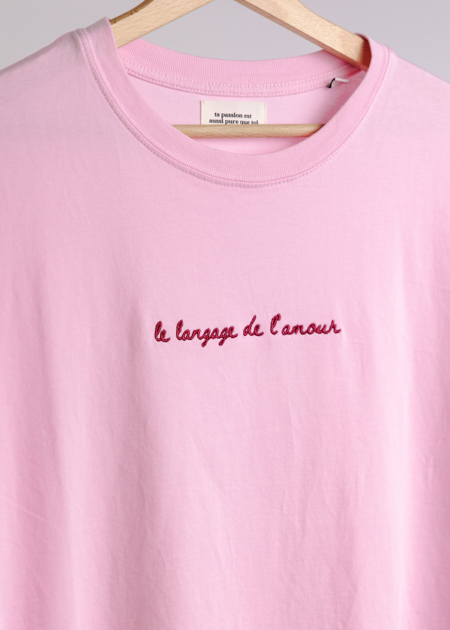 T-SHIRT LE LANGAGE DE L'AMOUR