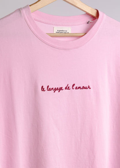 T-SHIRT LE LANGAGE DE L'AMOUR