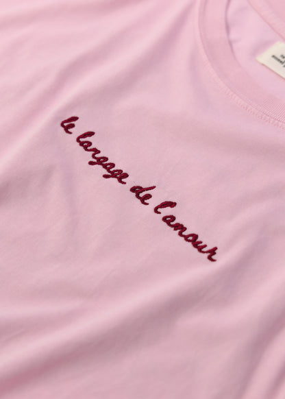 T-SHIRT LE LANGAGE DE L'AMOUR