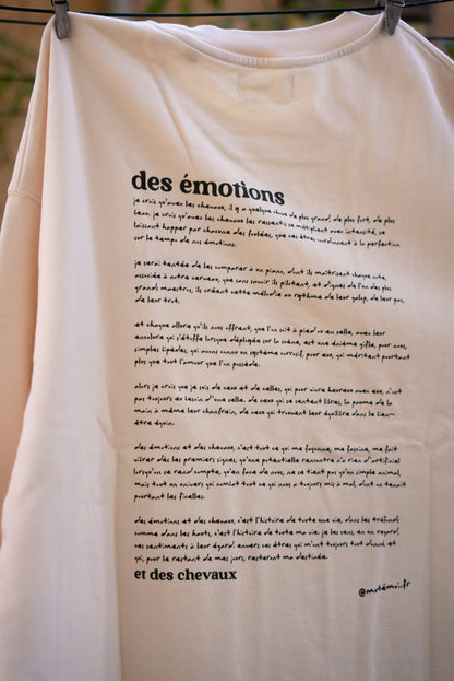 SWEAT OVERSIZED SIGNATURE