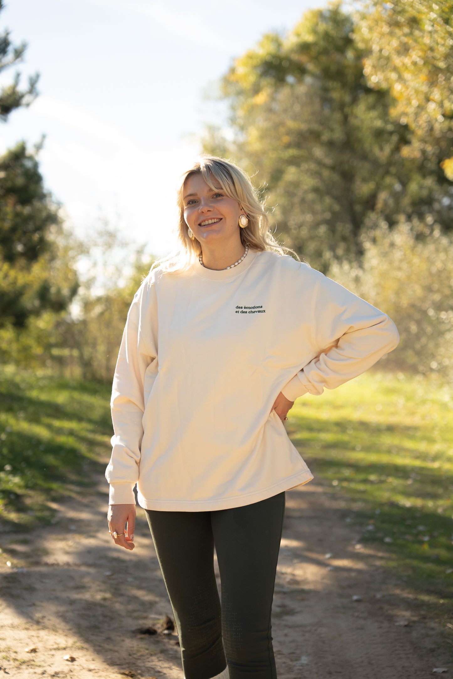 SWEAT OVERSIZED SIGNATURE